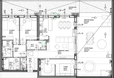 Apartment 98 m², Čakovec - Globetka, terrace and garden - 6