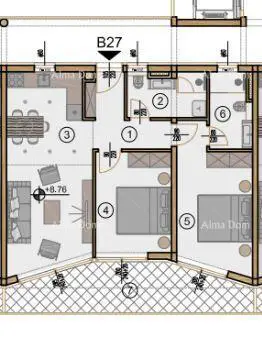 Stan 76 m², Veruda Pula - pogled na Marina Veruda - 15