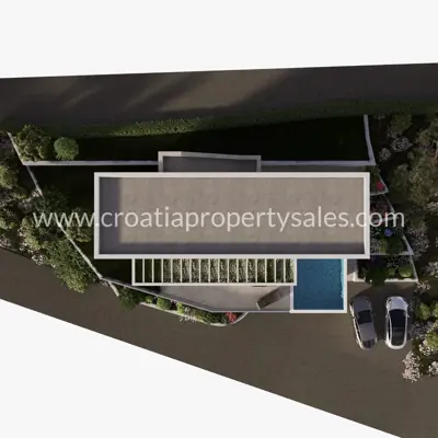 Villa in Omiš, 500 m² of land, sea and islands view - 5