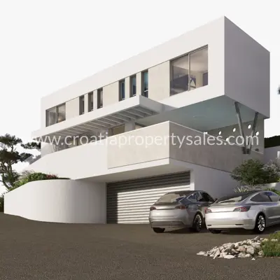 Villa in Omiš, 500 m² of land, sea and islands view - 7