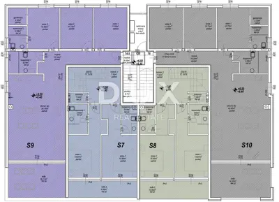Penthouse 130 m², Privlaka - Dachterrasse und Meerblick - 15