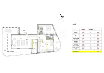 Wohnung 122 m², Umag - Neubau mit Terrasse und Loggia - 11