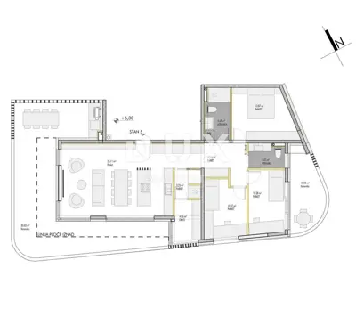 Wohnung 122 m², Umag - Neubau mit Terrasse und Loggia - 10