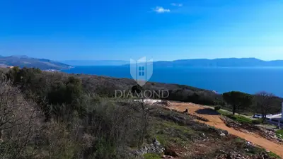 Building plot 1,021 m², Labin - sea view