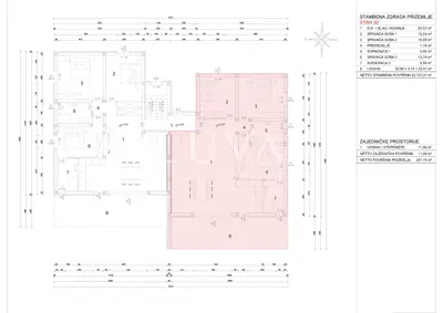 Apartment 123 m², Novigrad - ground floor, 3 bedrooms - 4