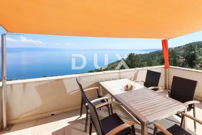 Penthouse 123 m², Lovran - pool and panoramic view - 18