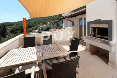 Penthouse 123 m², Lovran - pool and panoramic view - 19
