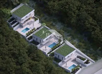 Building plot Novigrad - 3 villas, 100 m from the sea - 4