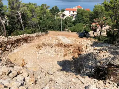 Building plot Novigrad - 3 villas, 100 m from the sea - 12