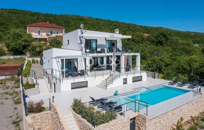Villa 250 m², Šmrika - panoramic sea view - 10