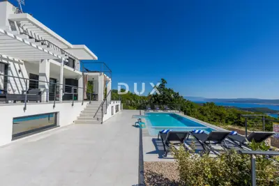 Villa 250 m², Šmrika - panoramic sea view - 13