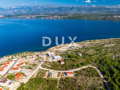 Baugrundstück, Novigrad - Meerblick und Velebit