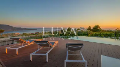 Primošten, luxury villa with a beautiful panoramic sea view