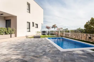 House 182 m², Kornić on the island of Krk, sea view