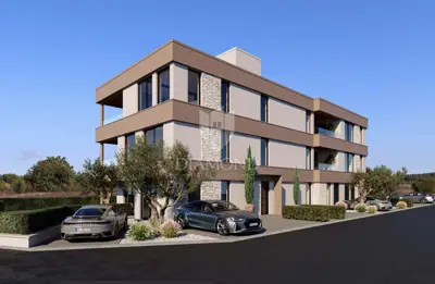 Wohnung 52 m², Poreč - Terrasse mit Blick ins Grüne - 4