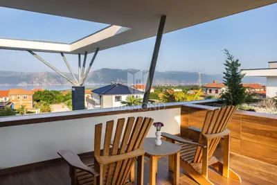 Insel Krk luxuriöse Villa mit Meerblick - 5