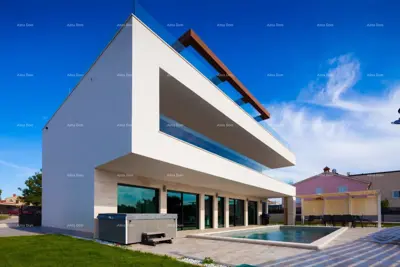 Vila 480 m², Medulin, pogled na more i bazen