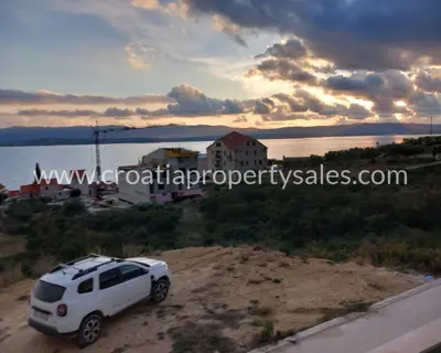 Građevinsko zemljište 1.354 m², Otok Brač, pogled na more - 4