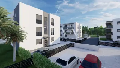 Wohnung 58,7 m², Pakoštane - 2 Schlafzimmer, Terrasse - 12
