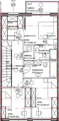 House for sale in Gornja Bistra, 130 m² - 10