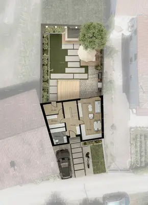 Građevinsko zemljište 202 m², Muntić - građevinska dozvola - 6