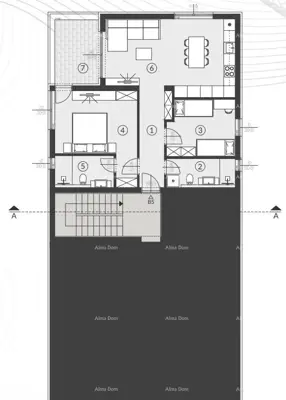 Apartment 72 m², Fažana - new construction with pool - 9