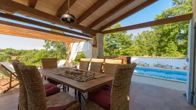 Villa 248 m², Svetvinčenat - pool and terrace - 8