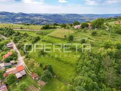 Građevinsko zemljište 2.553 m², Zamask - pogled na Butonigu - 2