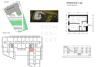 Resnik, Wohnung 16, 2-Zimmer-Wohnung im ersten Stock, 35 m² - 13