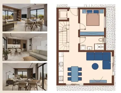 Vila 190 m², Medulin, 200 m od mora i krovni bazen - 12