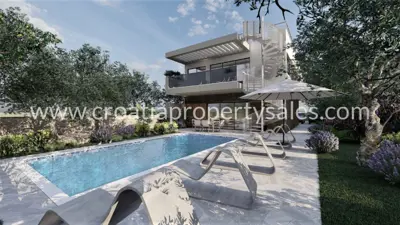 Villa 232 m², Otok Brač - Pool und 5 Parkplätze