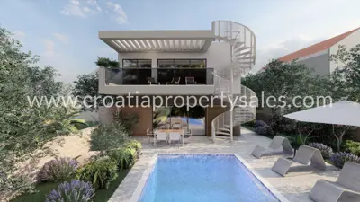 Vila 232 m², Otok Brač - bazen i 5 parkirnih mjesta - 3