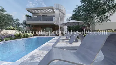 Vila 232 m², Otok Brač - bazen i 5 parkirnih mjesta - 4