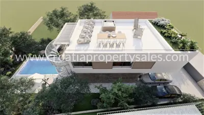Vila 232 m², Otok Brač - bazen i 5 parkirnih mjesta - 2