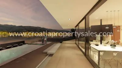 Villa, Pag, erste Reihe zum Meer und Meerblick - 6