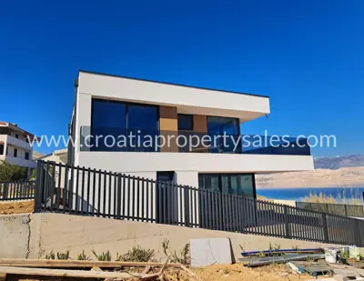 Villa, Pag, erste Reihe zum Meer und Meerblick - 20