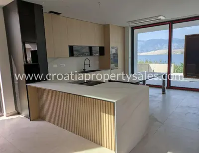 Villa, Pag, erste Reihe zum Meer und Meerblick - 15