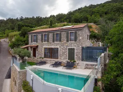 OPATIJA, POLJANE - Authentische Steinvilla mit atemberaubendem Panoramablick! - 3