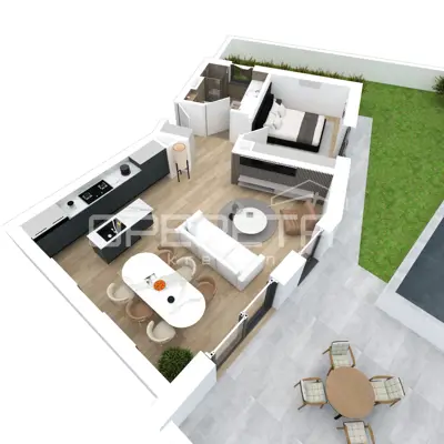 Istra, Umag - moderne Wohnung mit Garten und privatem Pool - 9