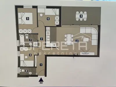 Stan 89 m², Mocire, Zadar - vrt i natkrivena terasa - 21