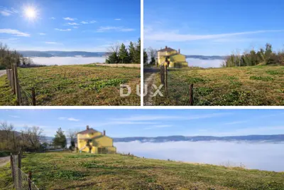 Building plot, Brkač near Motovun - view of Motovun - 4