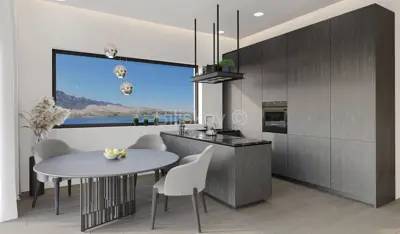Penthouse 94 m², Bošana, Pag - panoramski pogled na more - 10