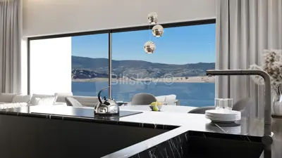 Penthouse 94 m², Bošana, Pag - panoramski pogled na more - 11