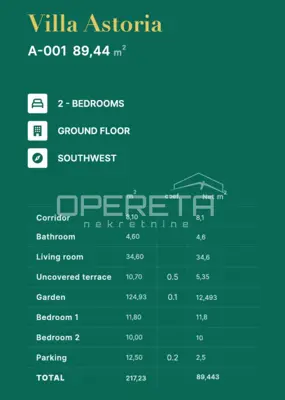 Wohnung zum Kauf in Privlaka, 89,4 m² - 5