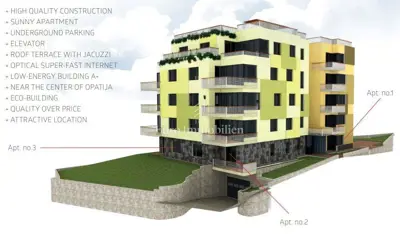 Apartment 126 m², Opatija - Centar, garden and 2 garage spaces - 15