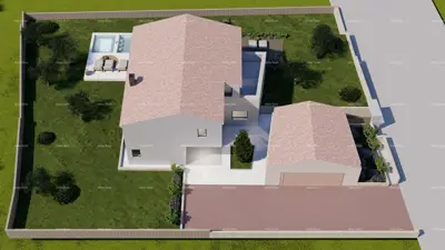 Building plot 1,152 m², Tinjan - building permit - 10