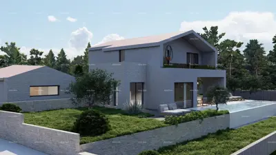 Building plot 1,152 m², Tinjan - building permit - 14
