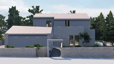 Building plot 1,152 m², Tinjan - building permit - 12