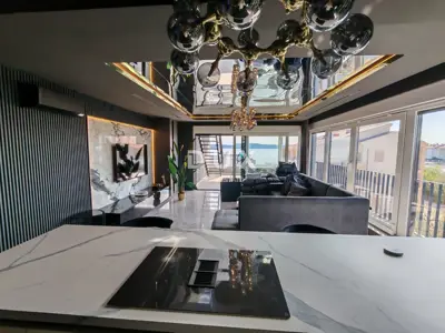 Penthouse 118 m², Sukošan - rooftop terrace and jacuzzi - 5