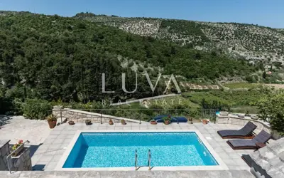 Haus 130 m², Dol auf Brač - Pool und Meerblick - 2
